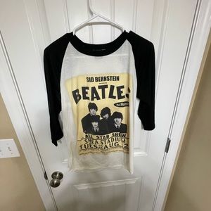 Beatles Long Sleeved Top Graphic